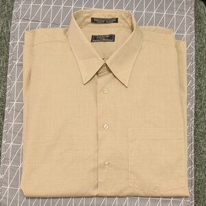 Arrow Men's Light Tan Dress Shirt